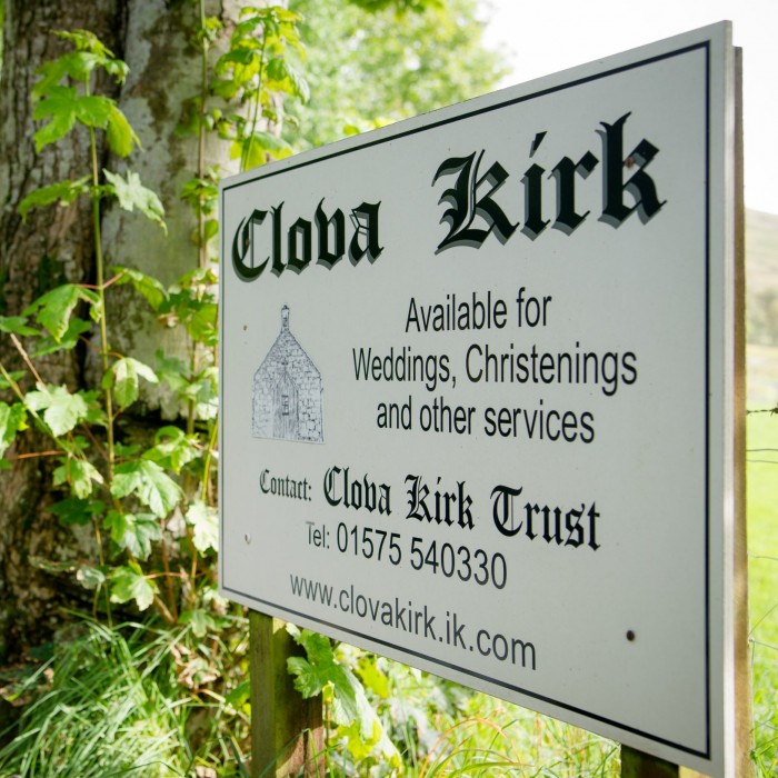 Glen Clova Community Kirk sign - https://www.fmvphotography.co.uk/