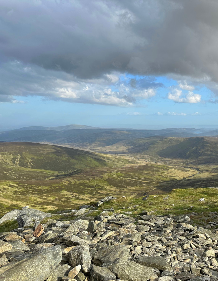 Hiking in the Corrie Fee Nature Reserve, Scotland