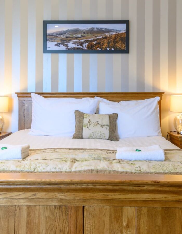 A classic double room in the steading building of Glen Clova Hotel